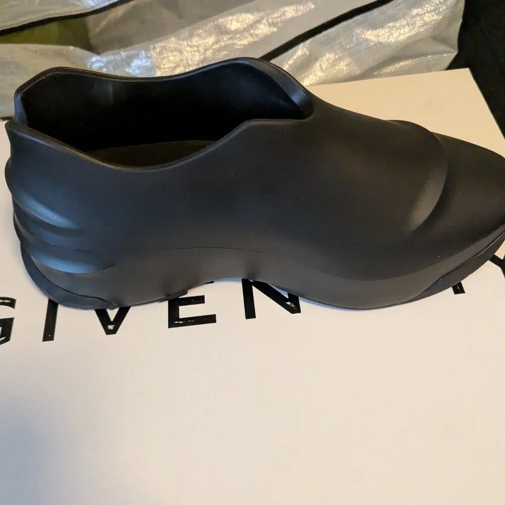 Givenchy Matte Black Slip-On Ankle Bootie